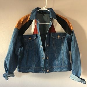Denim + Suede Jacket